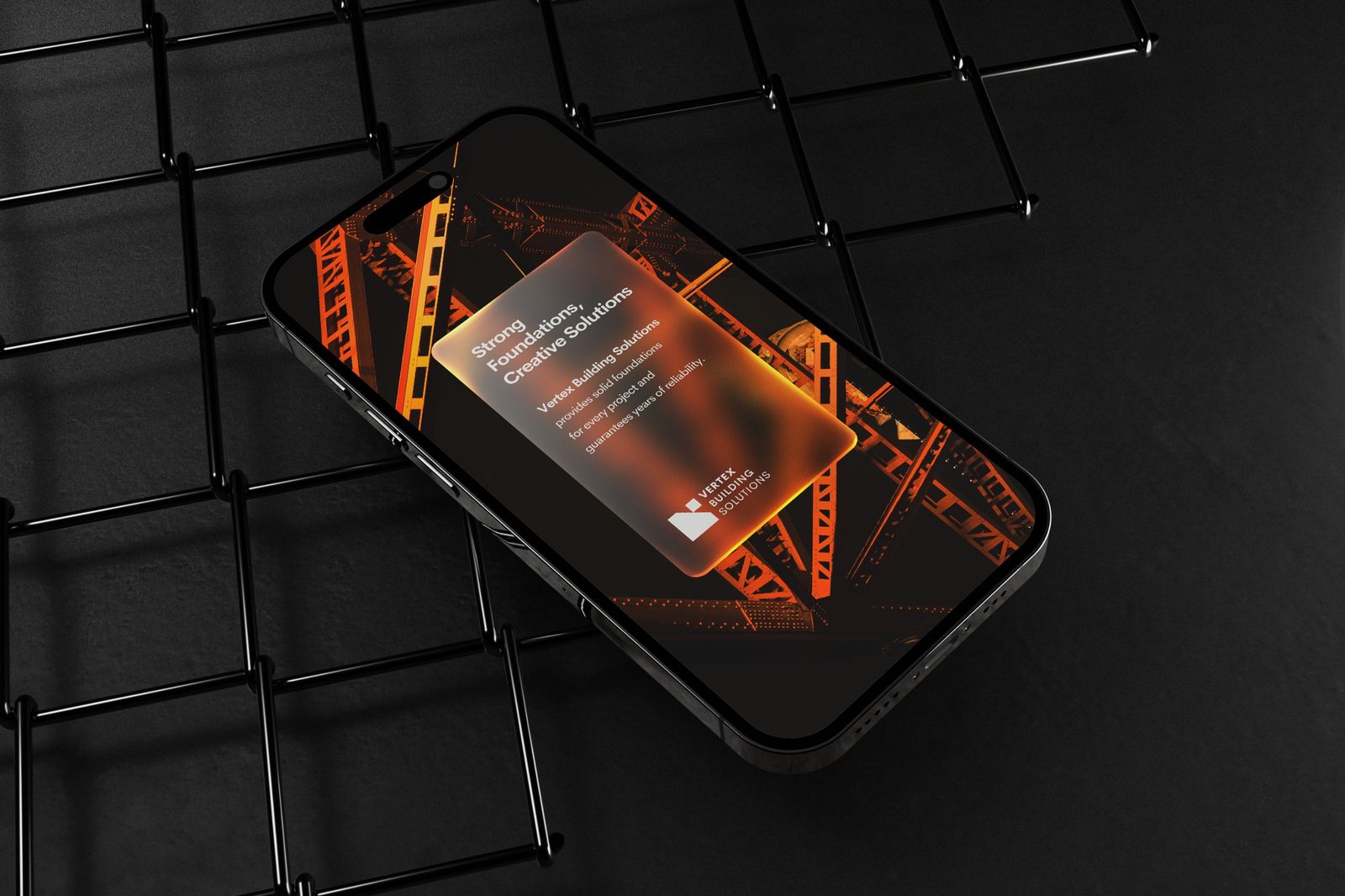 Telefon ekranında Vertex mesajı